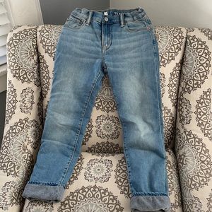 Boys size 10 slim , fleece lined jeans